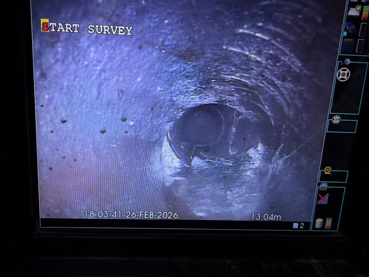 CCTV drain survey monitor